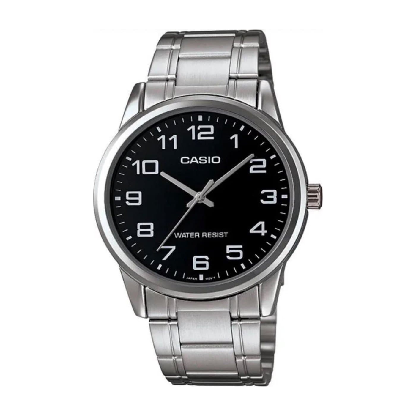 Casio Collection Easy Reader Siyah MTP-V001D-1B — ön görünüm